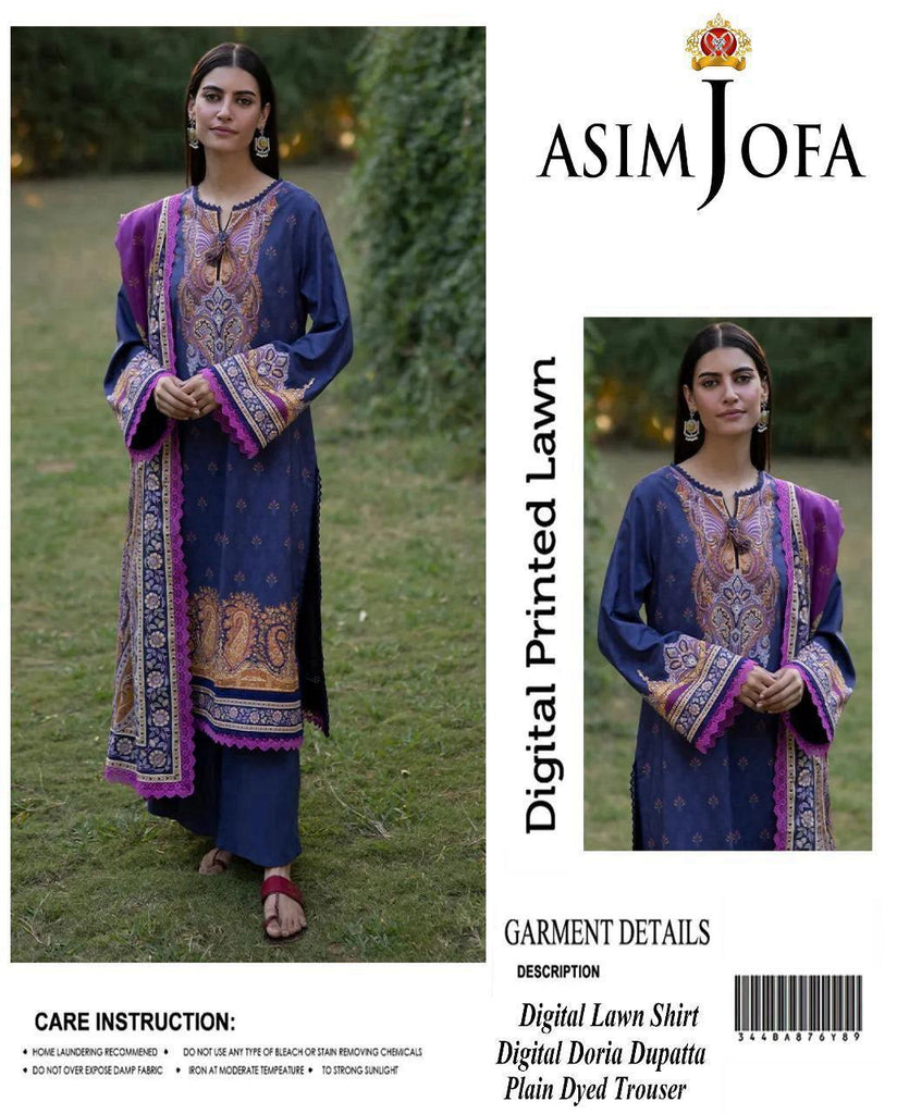 Asim jofa lawn collection