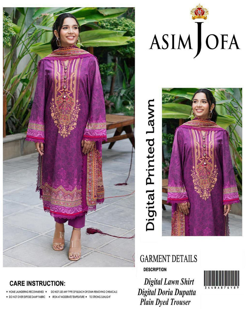 Asim Jofa Lawn collection
