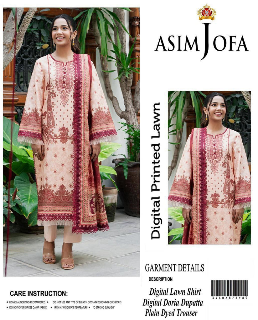 Asim Jofa new lawn collection