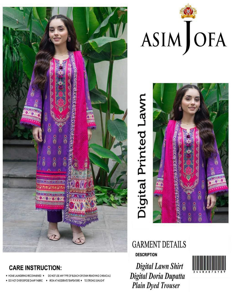 Asim Jofa Lawn collection