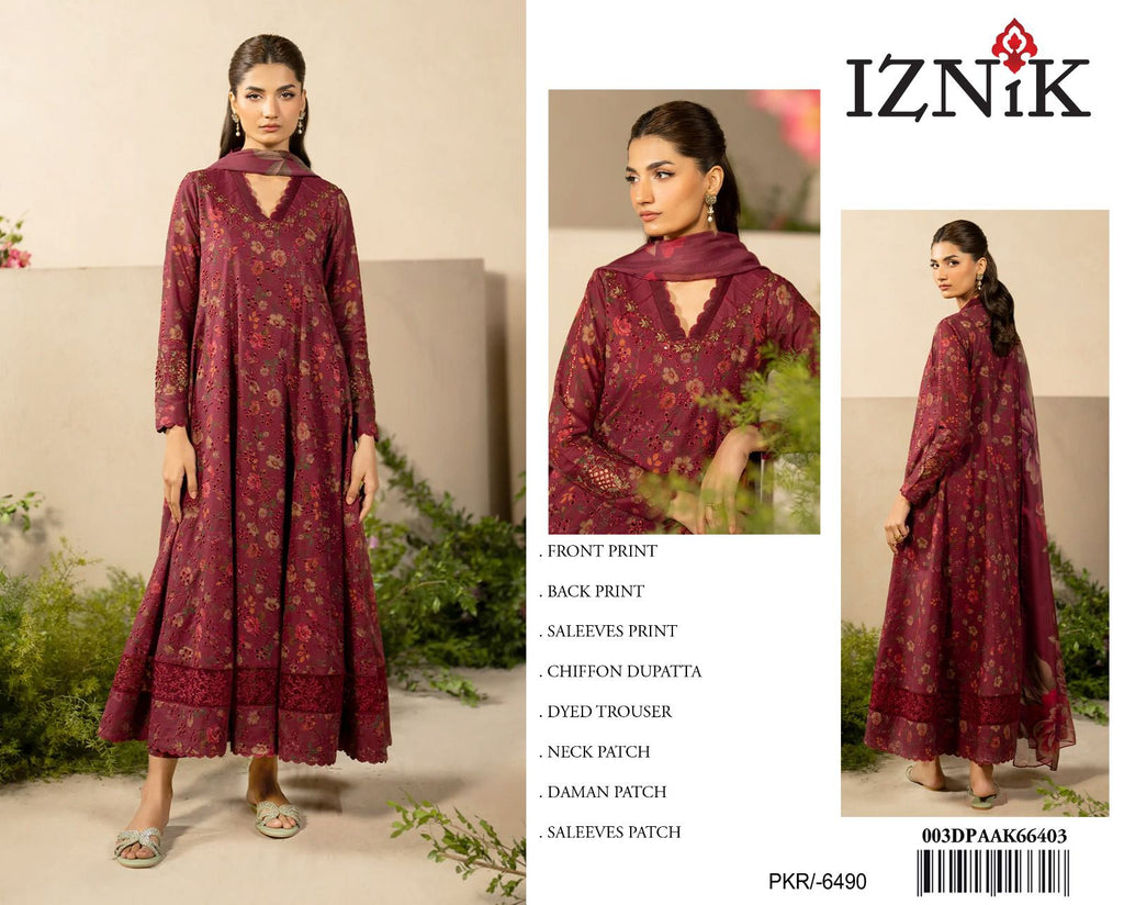 iznik brand lawn collection